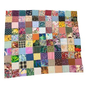 Quilting Squares 110 Precut 2” Cotton Fabric Pieces Assorted Patterns & Colors S